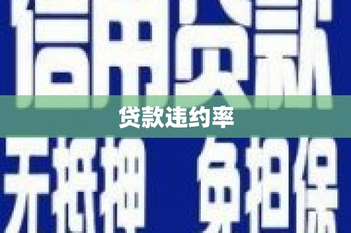 东至贷款违约率