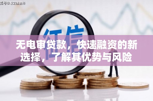 东至无电审贷款，快速融资的新选择，了解其优势与风险
