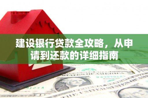 东至建设银行贷款全攻略，从申请到还款的详细指南