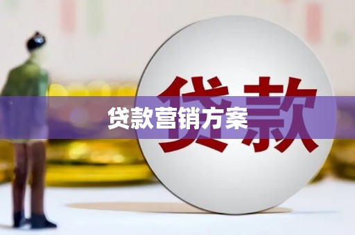 东至贷款营销方案
