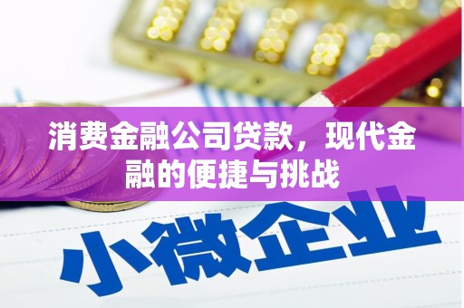 东至消费金融公司贷款，现代金融的便捷与挑战
