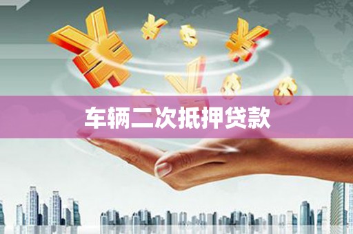 东至车辆二次抵押贷款
