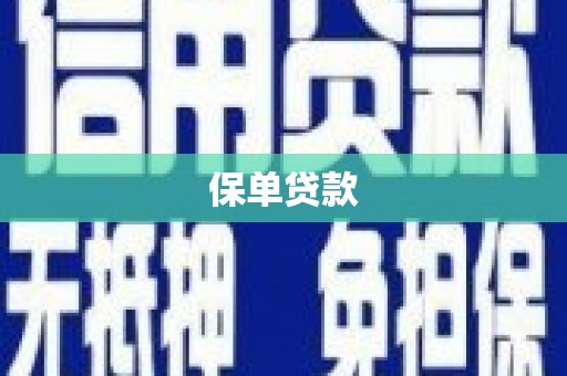 东至保单贷款