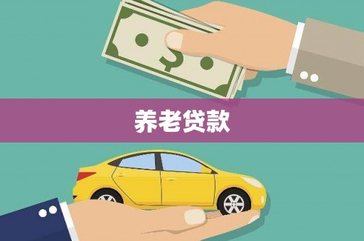 东至养老贷款
