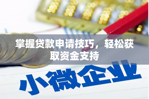 东至掌握贷款申请技巧，轻松获取资金支持