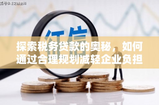 东至探索税务贷款的奥秘，如何通过合理规划减轻企业负担