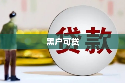 东至黑户可贷
