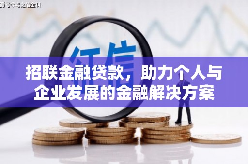 东至招联金融贷款，助力个人与企业发展的金融解决方案