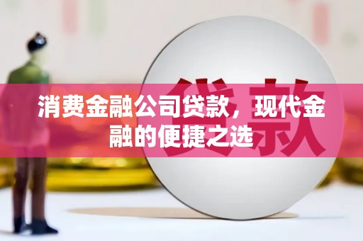 东至消费金融公司贷款，现代金融的便捷之选