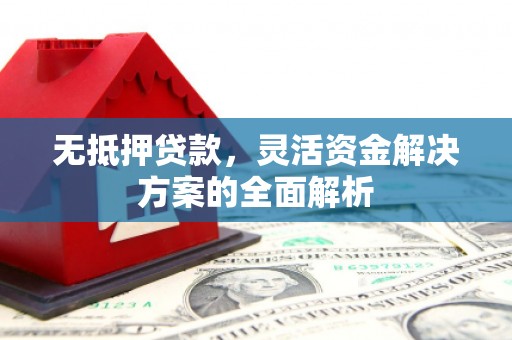 东至无抵押贷款，灵活资金解决方案的全面解析