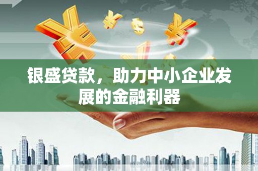 东至银盛贷款，助力中小企业发展的金融利器