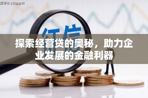 东至探索经营贷的奥秘，助力企业发展的金融利器