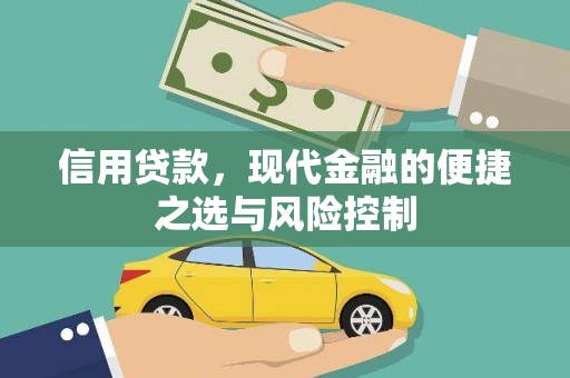 东至信用贷款，现代金融的便捷之选与风险控制