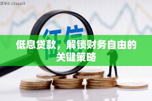 东至低息贷款，解锁财务自由的关键策略