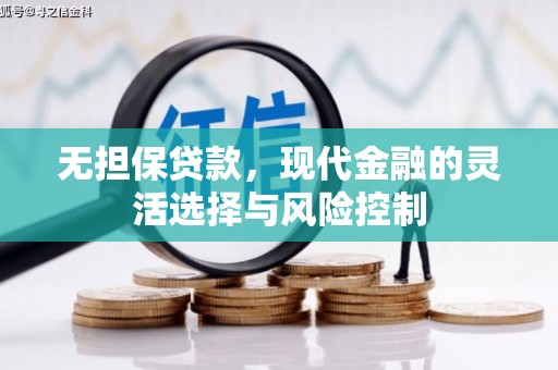 东至无担保贷款，现代金融的灵活选择与风险控制