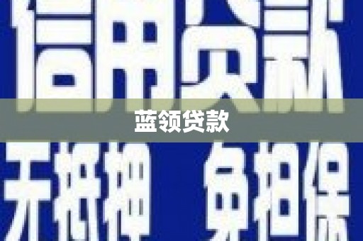 东至蓝领贷款