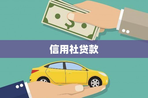 东至信用社贷款