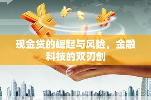 东至现金贷的崛起与风险，金融科技的双刃剑