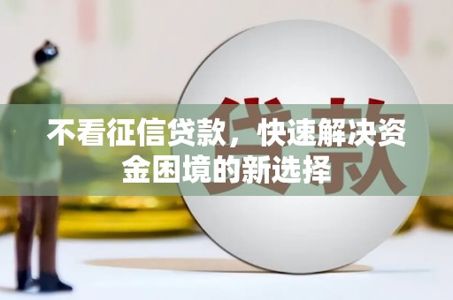 东至不看征信贷款，快速解决资金困境的新选择