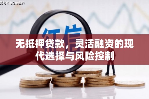 东至无抵押贷款，灵活融资的现代选择与风险控制