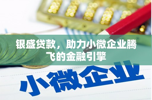 东至银盛贷款，助力小微企业腾飞的金融引擎
