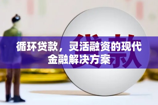 东至循环贷款，灵活融资的现代金融解决方案