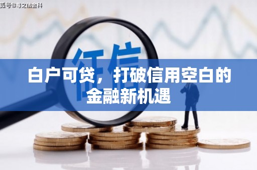东至白户可贷，打破信用空白的金融新机遇