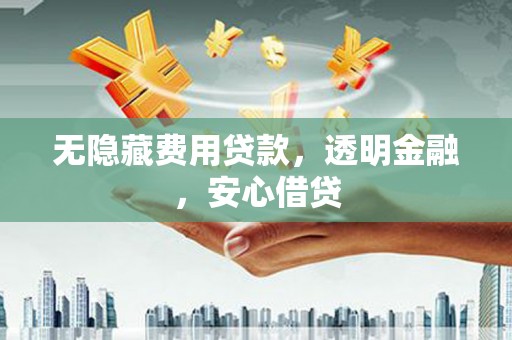 东至无隐藏费用贷款，透明金融，安心借贷