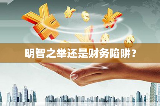 东至明智之举还是财务陷阱？