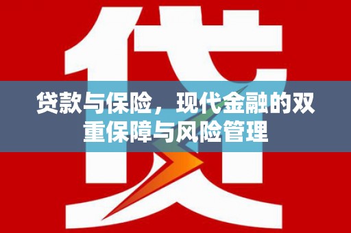 东至贷款与保险，现代金融的双重保障与风险管理