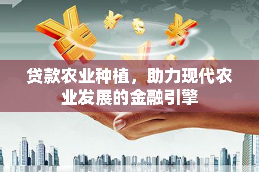 东至贷款农业种植，助力现代农业发展的金融引擎