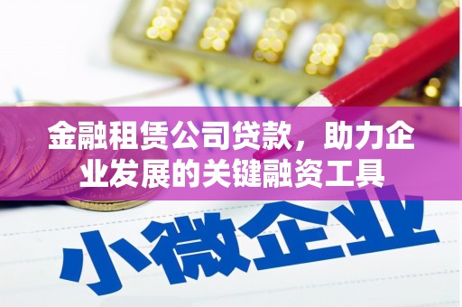 东至金融租赁公司贷款，助力企业发展的关键融资工具