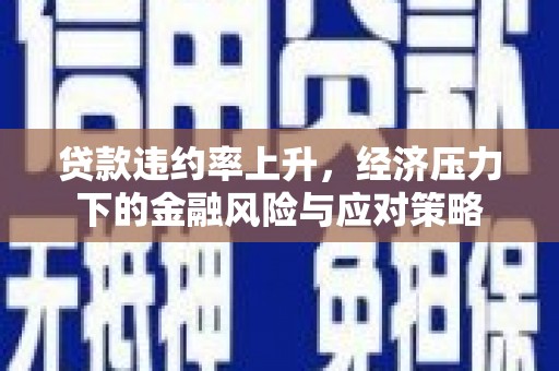 东至贷款违约率上升，经济压力下的金融风险与应对策略