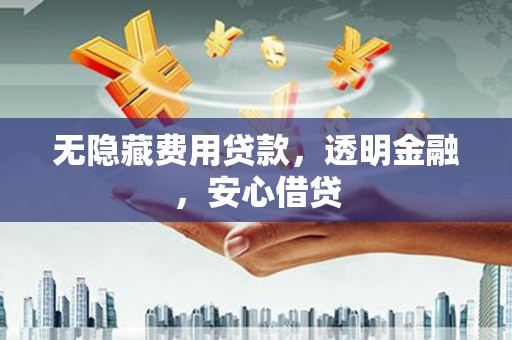 东至无隐藏费用贷款，透明金融，安心借贷