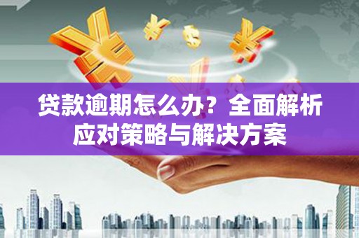 东至贷款逾期怎么办？全面解析应对策略与解决方案