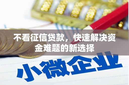 东至不看征信贷款，快速解决资金难题的新选择