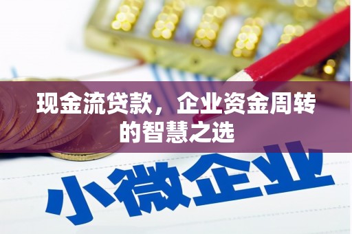 东至现金流贷款，企业资金周转的智慧之选
