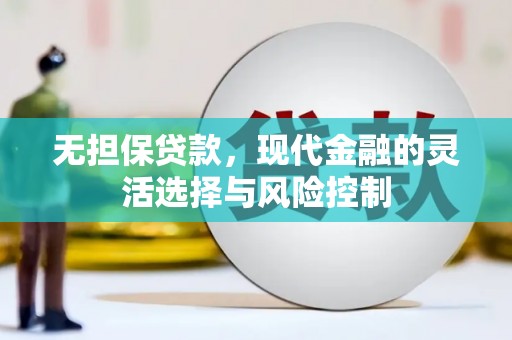 东至无担保贷款，现代金融的灵活选择与风险控制