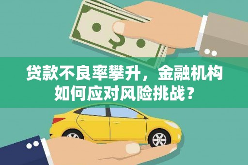 东至贷款不良率攀升，金融机构如何应对风险挑战？