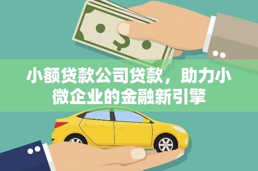 东至小额贷款公司贷款，助力小微企业的金融新引擎