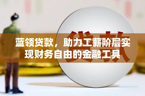 东至蓝领贷款，助力工薪阶层实现财务自由的金融工具