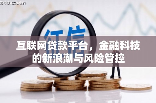 东至互联网贷款平台，金融科技的新浪潮与风险管控