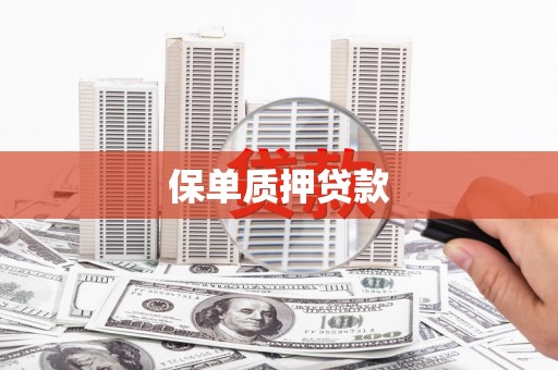 东至保单质押贷款