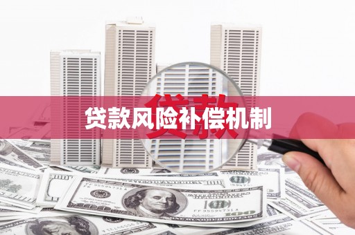 东至贷款风险补偿机制