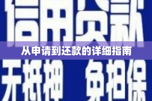 东至从申请到还款的详细指南