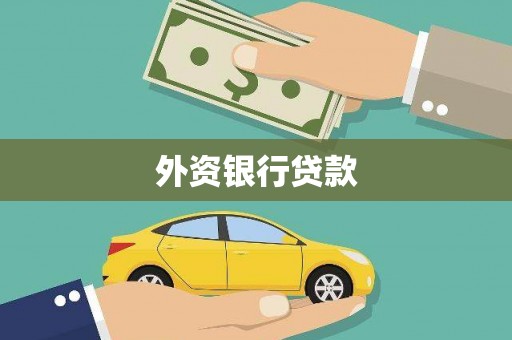 东至外资银行贷款