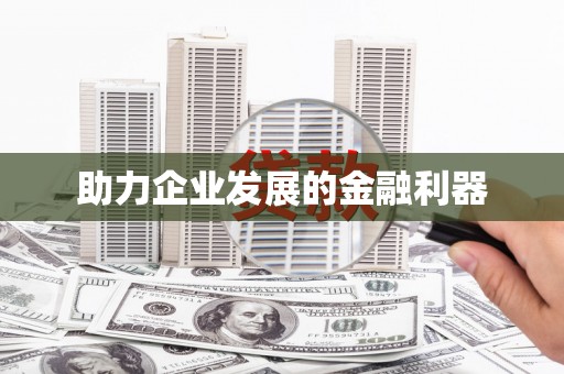 东至助力企业发展的金融利器