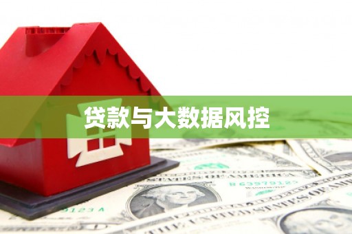 东至贷款与大数据风控